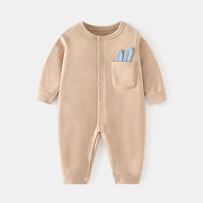 

Somenie Unisex Baby Onesie Boys Girls Long Sleeve Romper Gender-Neutral Infant Jumpsuit for Newborns & Toddlers
