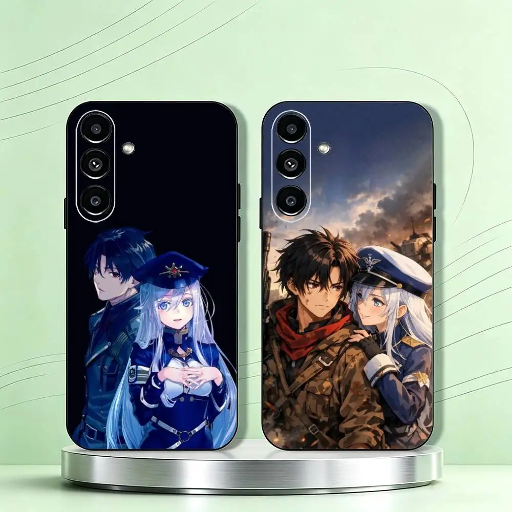 86-Eighty-Six-X  Phone Case For Samsung Galaxy A73,A72,A71,A70,A53,A52,A51,Others Soft Black Cover Gift