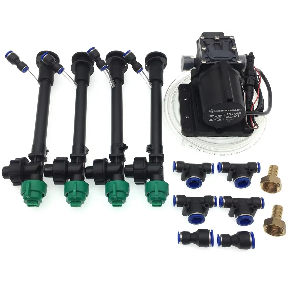 Spray set for agricultural plant protection machine Hobbing 5L 8L water pump Spray set Extended rod nozzle drone accessories