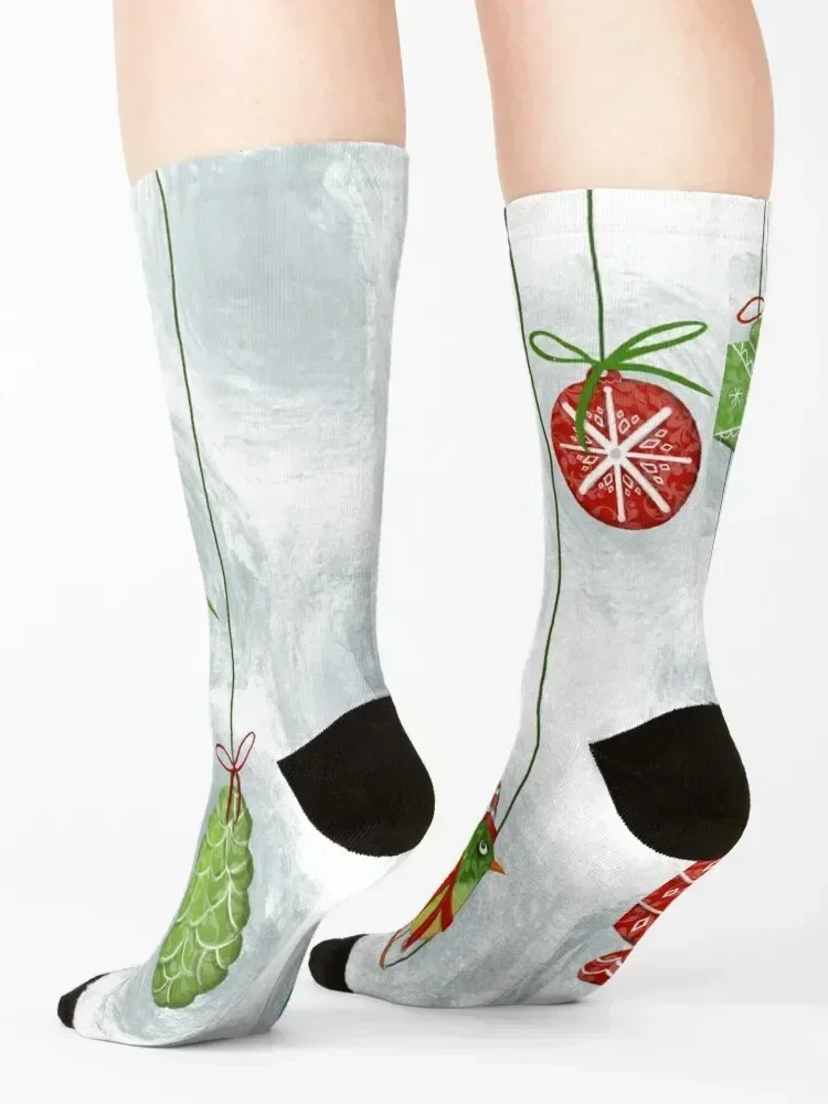 Christmas ornaments and friends Socks summer cotton Climbing tennis Women's Socks Men's