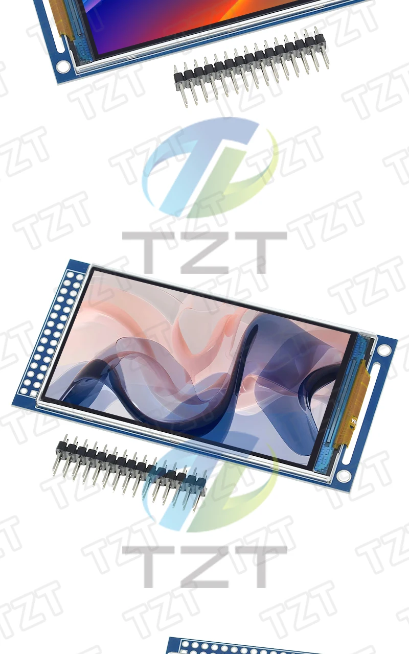 TZT 2,95 Zoll TFT LCD Modul 360x640 ST7701 SPI RGB Schnittstelle Displaybildschirm 3,3V 5V für Raspberry Pi – Detail 5