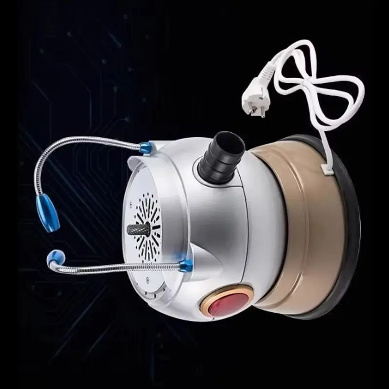 Professional Dental Lab Plaster Trimming Machine 2 LED Rotating Ball Gypsum Arch Dental Model Trimmer For Dental Cast Processing
