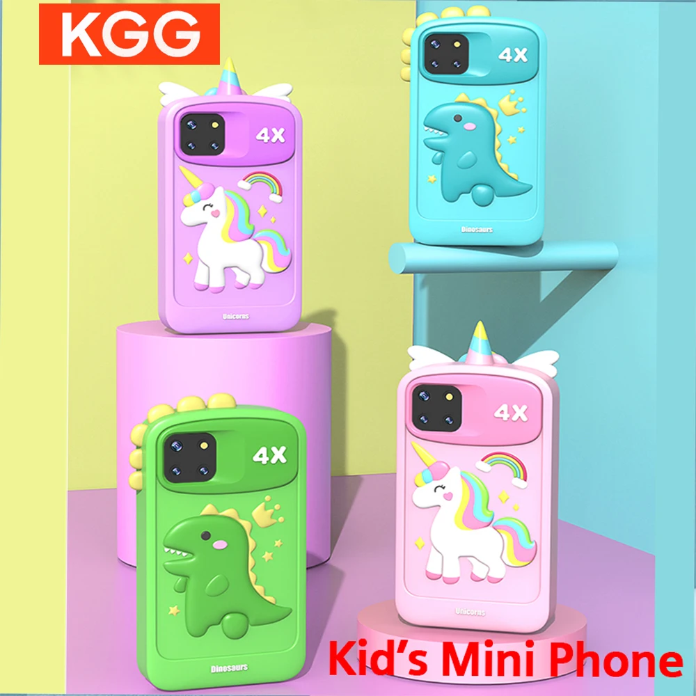 

32GB 4.0'' Large Screen Kids Smart Phone Toys Baby Mobile MP3 Player Dual Cameras for Girls Boys Mini Toy Phone Birthday Gifts
