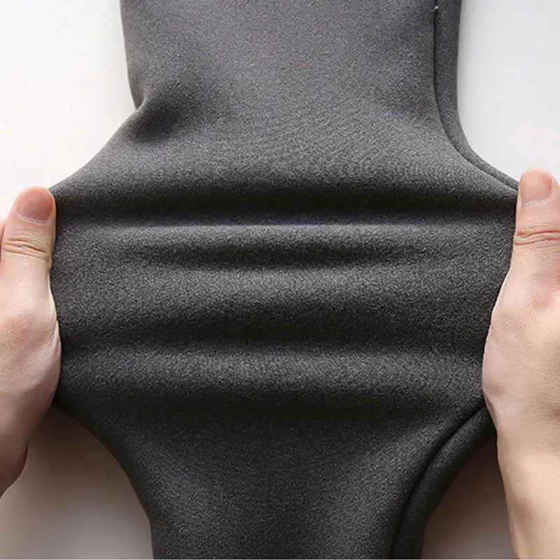 Vrouwen Lamsfleece Leggings Naadloze Hoge Taille Thermische Winter Warme Legging Effen Lamsfleece Casual Broek Dames Streetwear