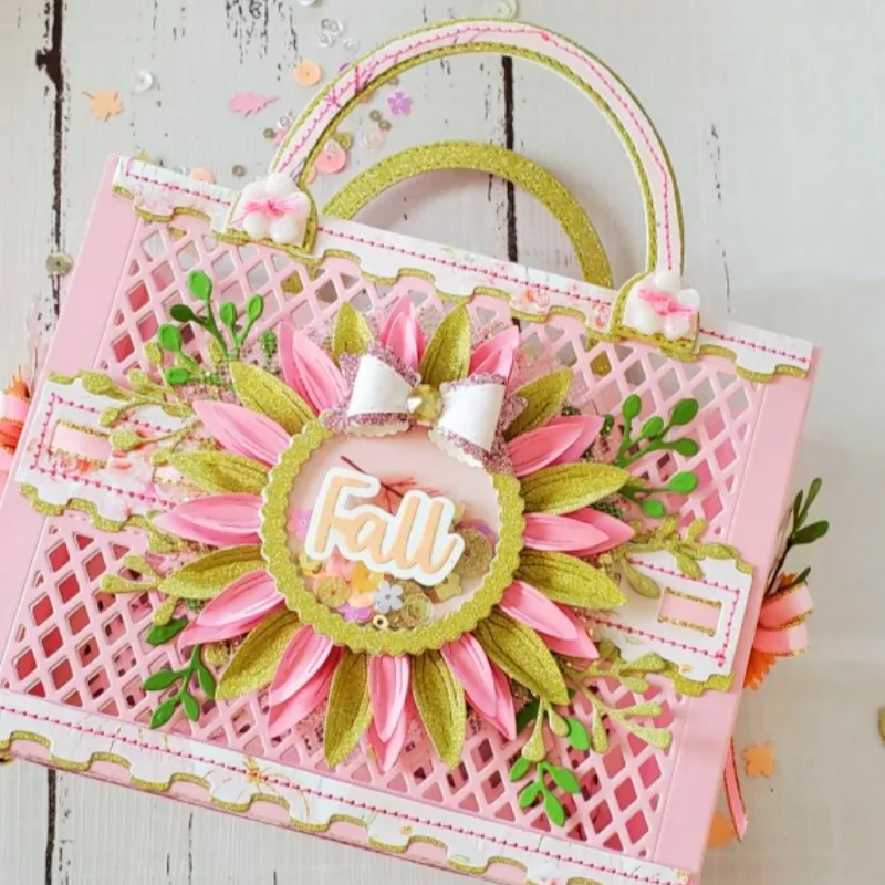 Jelly Tote Bag #2 Metal Cutting Dies for DIY Scrapbooking Album Paper Cards Decorative Crafts Embossing Die Cuts