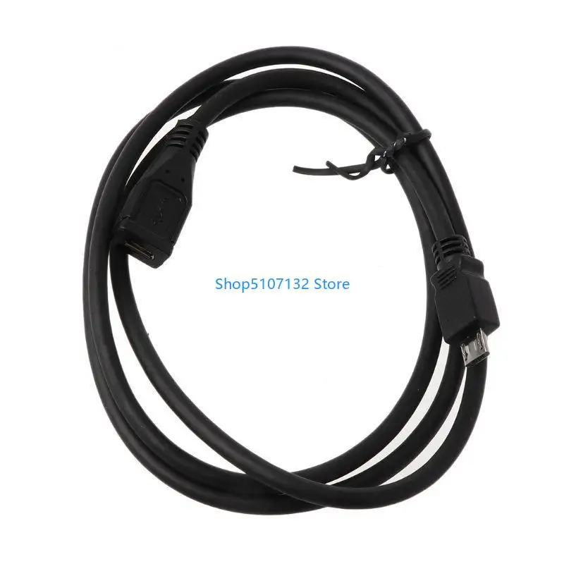 87HD Micro USB Female to Male Data Sync Extension Cable Cord for for Huawei