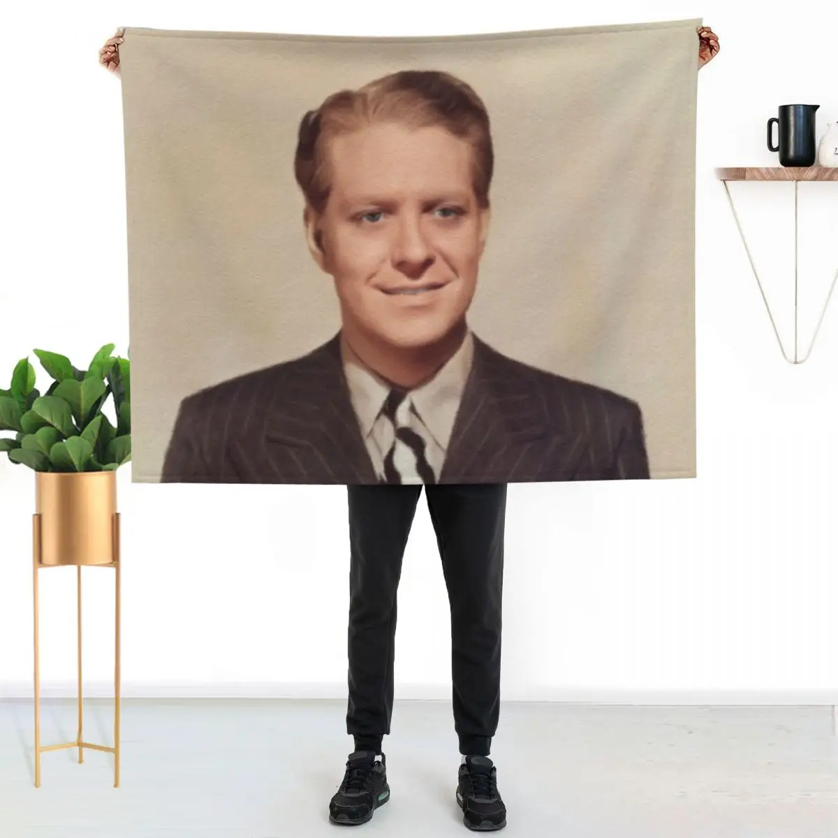Nelson Eddy, Movie Legend Throw Blanket Thermal warm winter Furrys for winter funny gift Hairys Blankets
