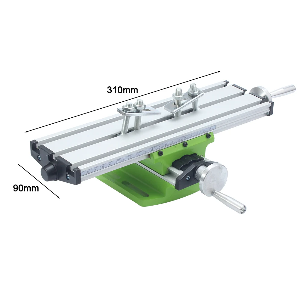 Miniature Precision Multifunction Milling Machine Bench Drill Vise Fixture Worktable X Y-axis Adjustment Coordinate Table