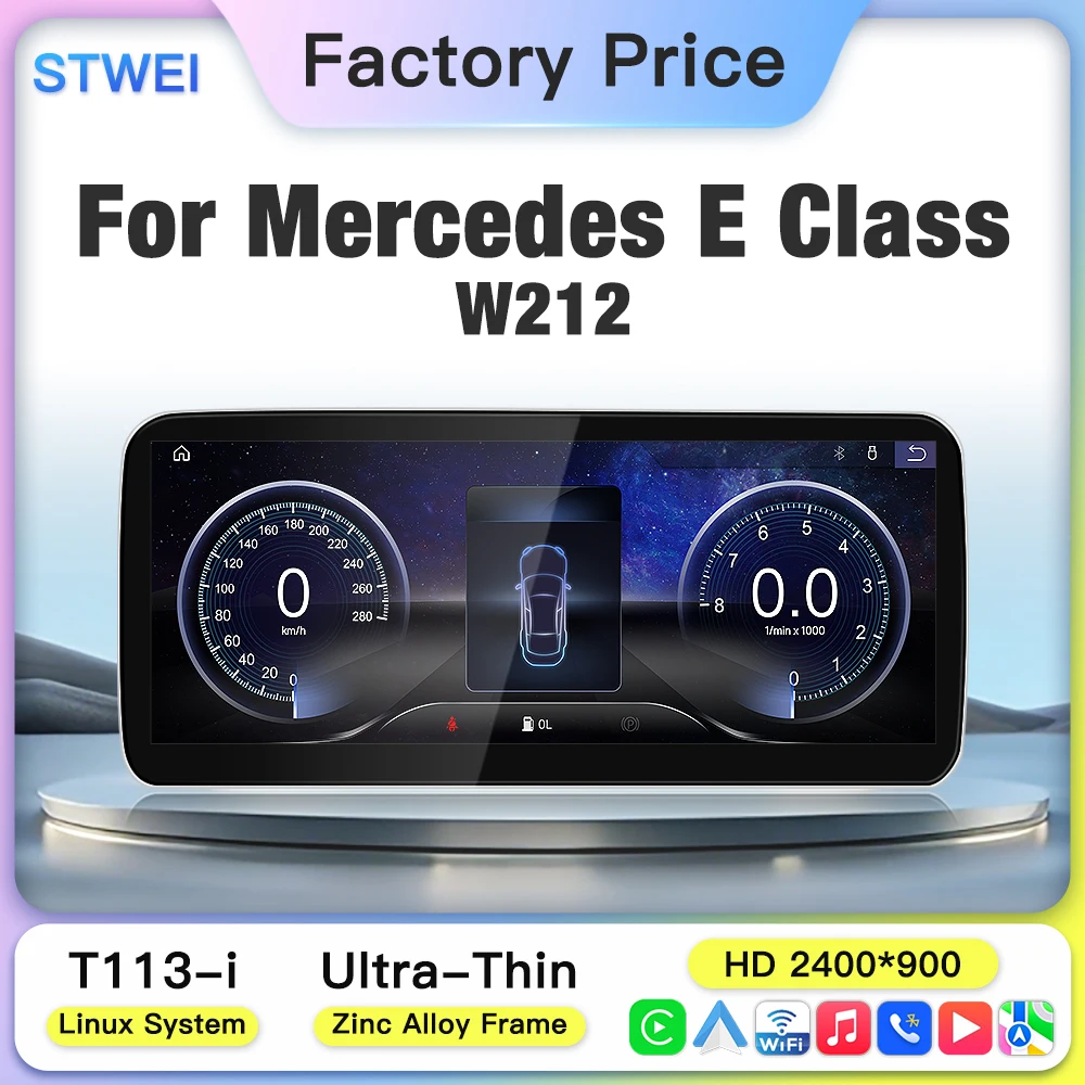 Ultra‑Thin Linux Car Multimedia Screen 10.25 12.8