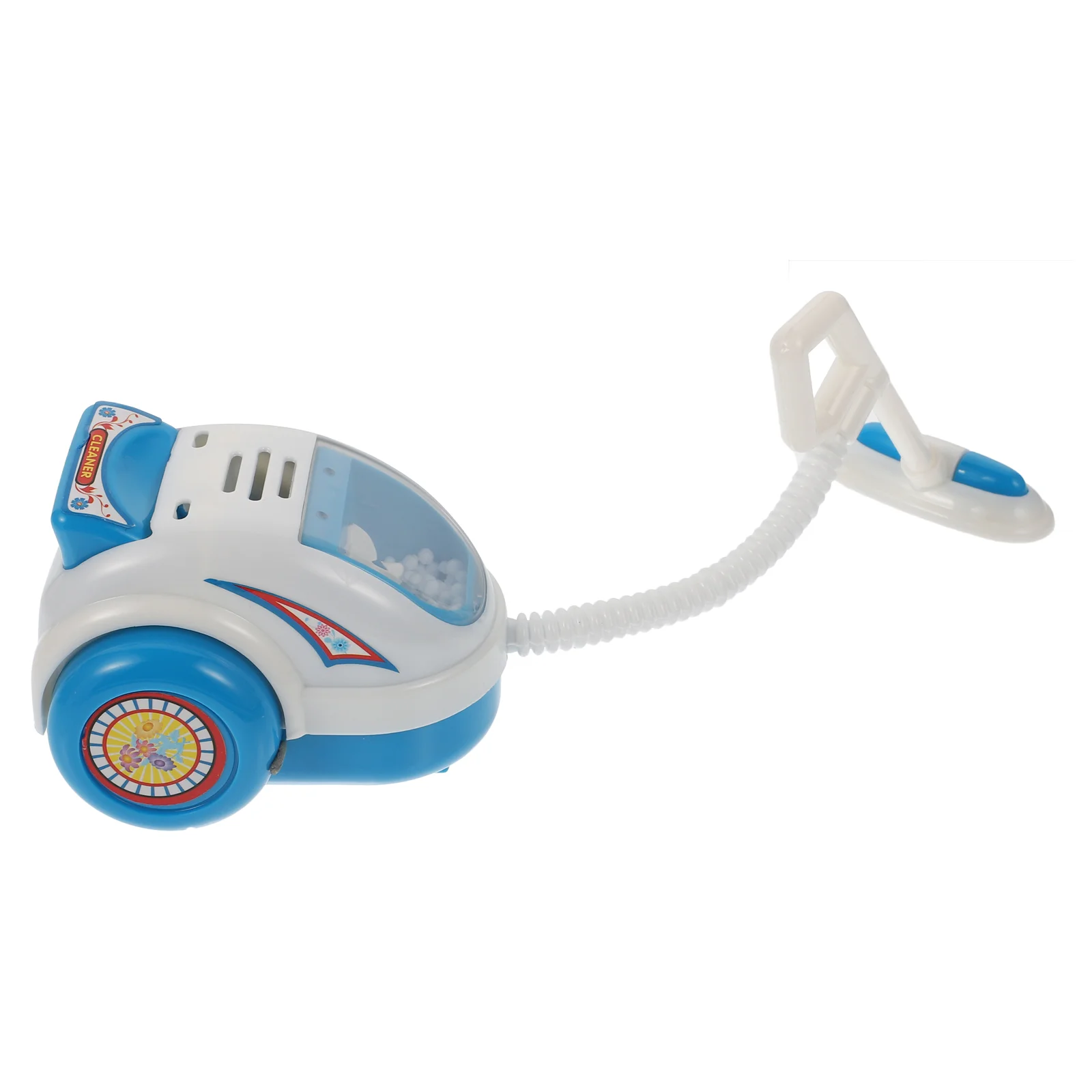 

1Pc Plastic Vacuum Cleaner Toy Kids Role-playing Plaything Without Educational Vacuum Cleaner