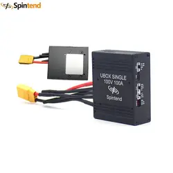 Spind-controlador de Motor de un solo Ubox, 100V, 100A, basado en VESC, con placa de refrigeración de aluminio, para patinete eléctrico, bicicleta, Onewheel