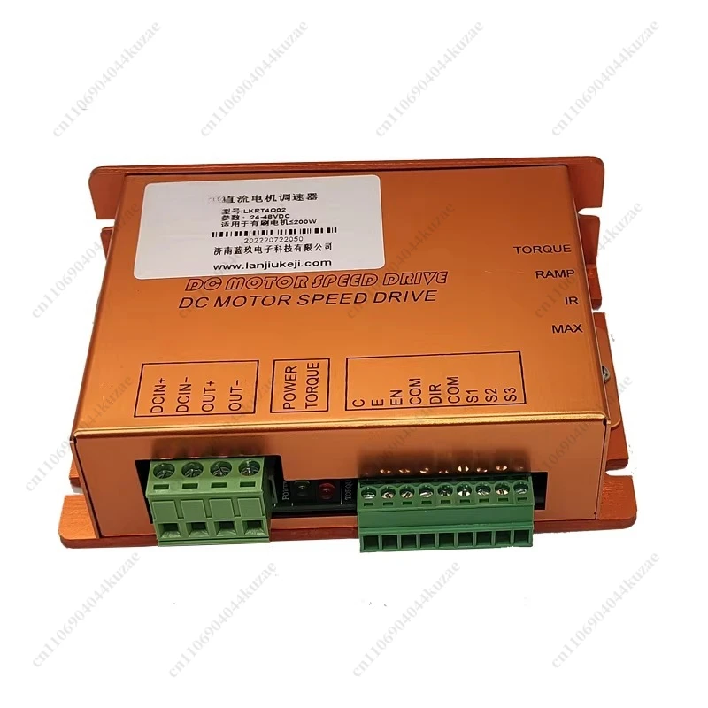 DC Speed Controller 24V 48V 20A, for 200W DC Motor, Forward Reverse Drive 4Q02