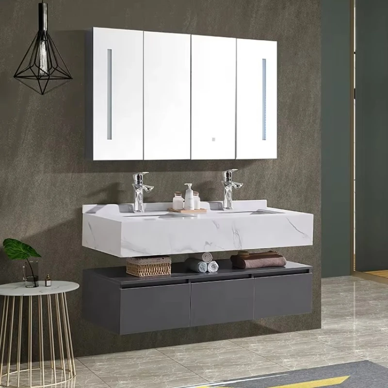 

High Quality Modern Simple Bathroom Cabinet Wall Mounted