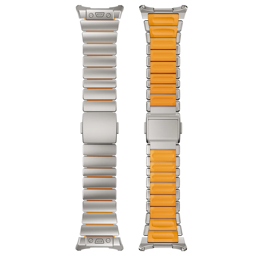 الفولاذ المقاوم للصدأ حزام الساعات لساعة سامسونج جالاكسي الترا 2025 47 مللي متر حزام معدني فاخر ساعة جالاكسي الترا 47 مللي متر الفرقة اكسسوارات #5