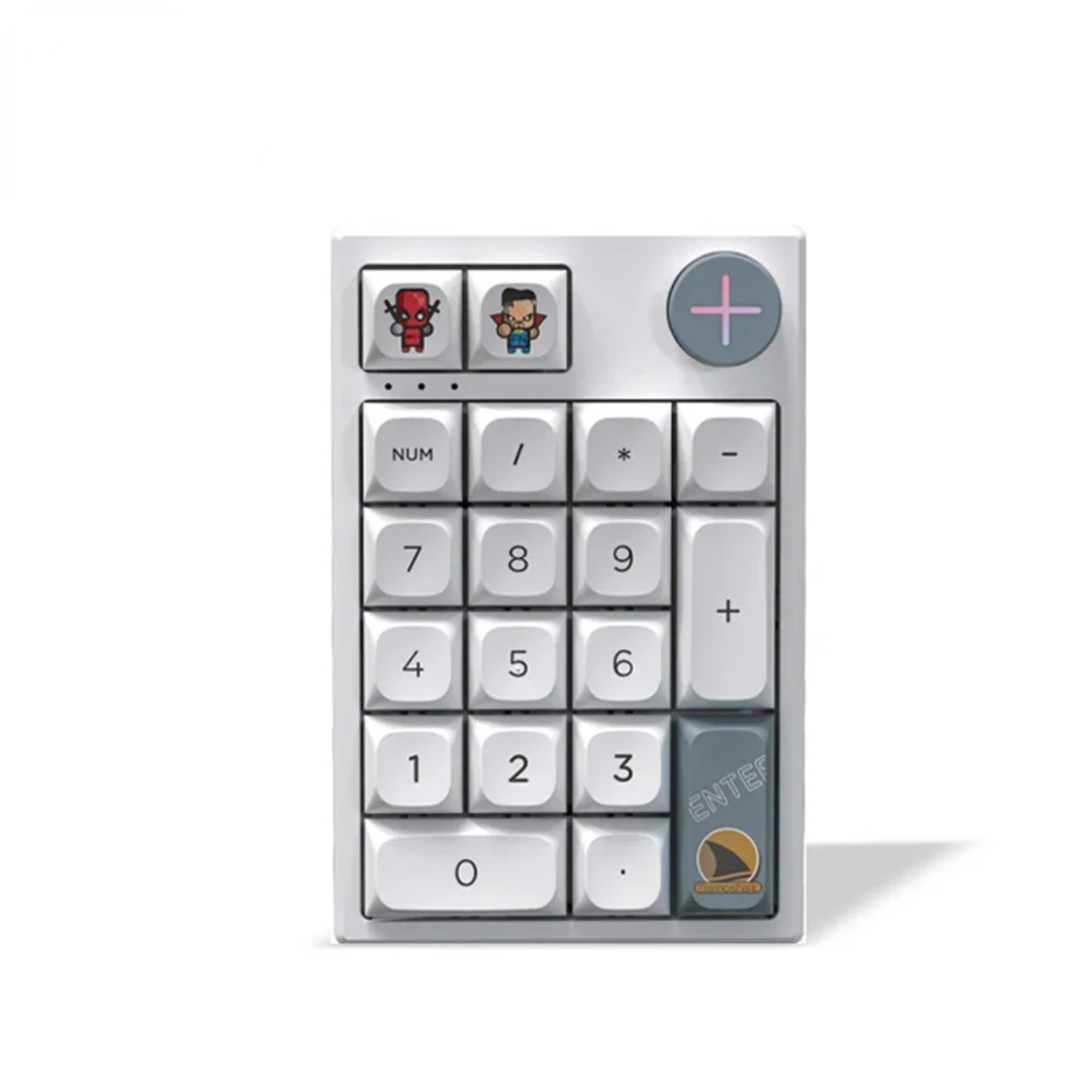 

K3 PRO Bluetooth Беспроводная цифровая механическая игровая клавиатура 19-клавишная горячая замена Пользовательское программирование RGB-клавиатура для ноутбука