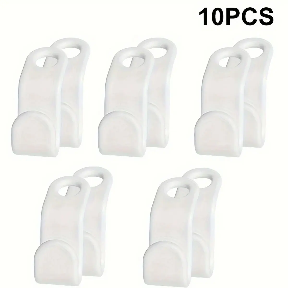 

10 шт., пряжка для подключения вешалки для домашних шкафов, экономия места для хранения, вешалка для штабелирования, пряжка для подключения крючка ZSY