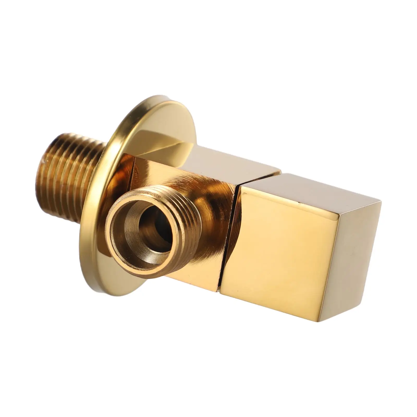 

Квадратный треугольный угловой клапан с наружной резьбой для смесителя, ванной комнаты, биде, настенный кран G 1/2, наружная резьба TD 15 мм, ЗАПЧАСТИ для унитазов