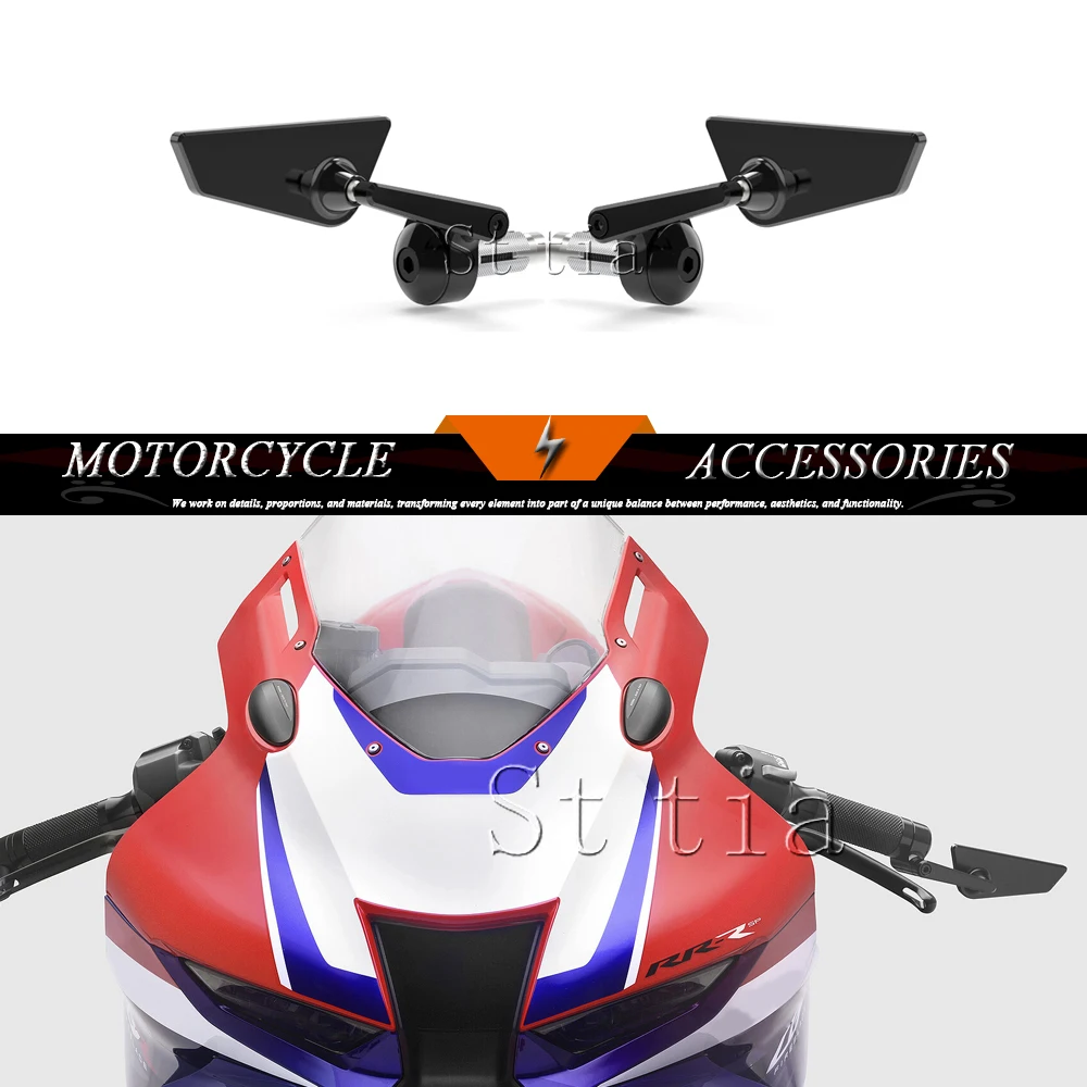 

Motorcycle Accessories Fit For Honda CBR1000RR 2017-2026 Side Rearview Mirror CBR1000RR-R Fireblade SP Handlebar Rearview Mirror