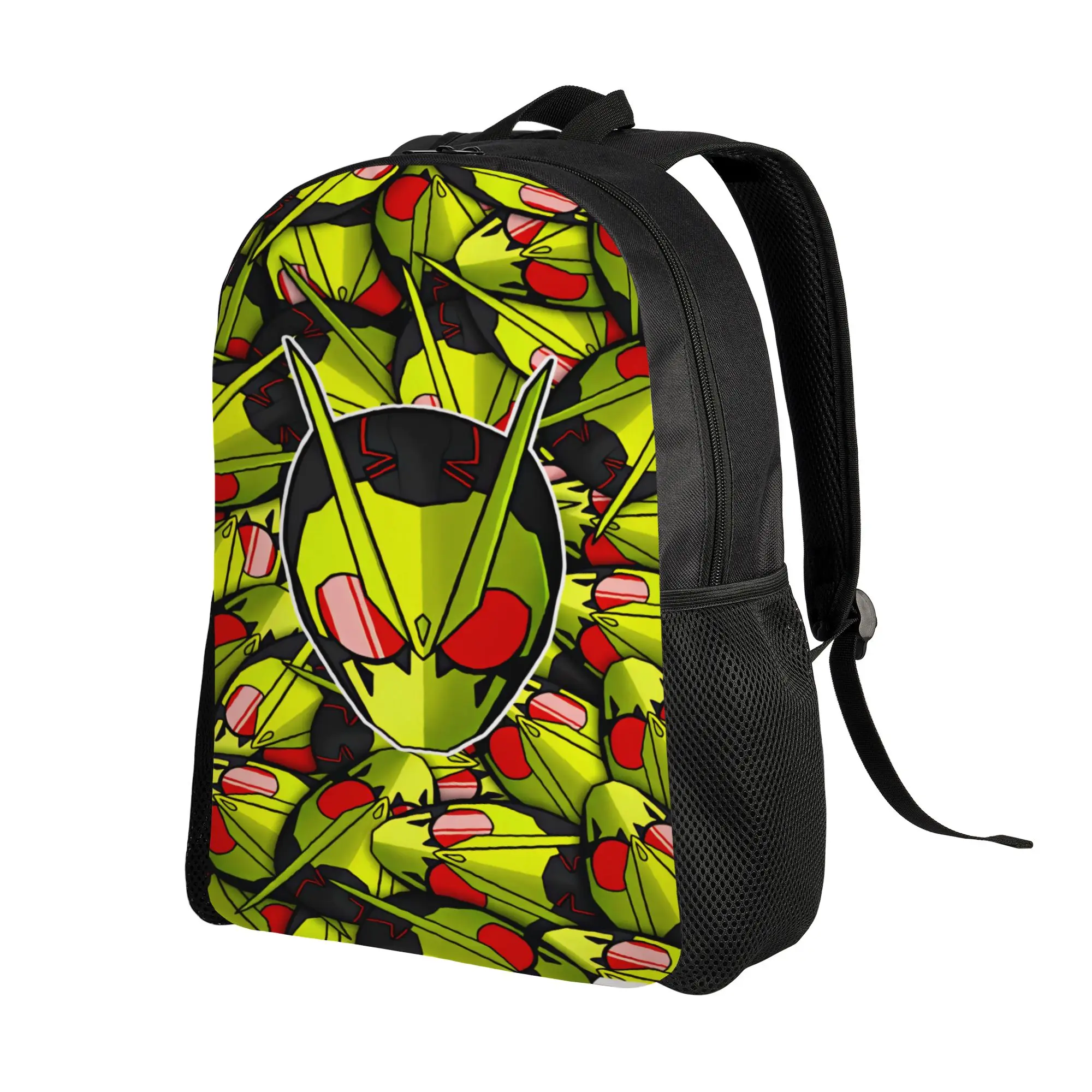 Kamen Riders Backpack  Workout Backpacks Student Streetwear High School Bags Design Breathable Rucksack