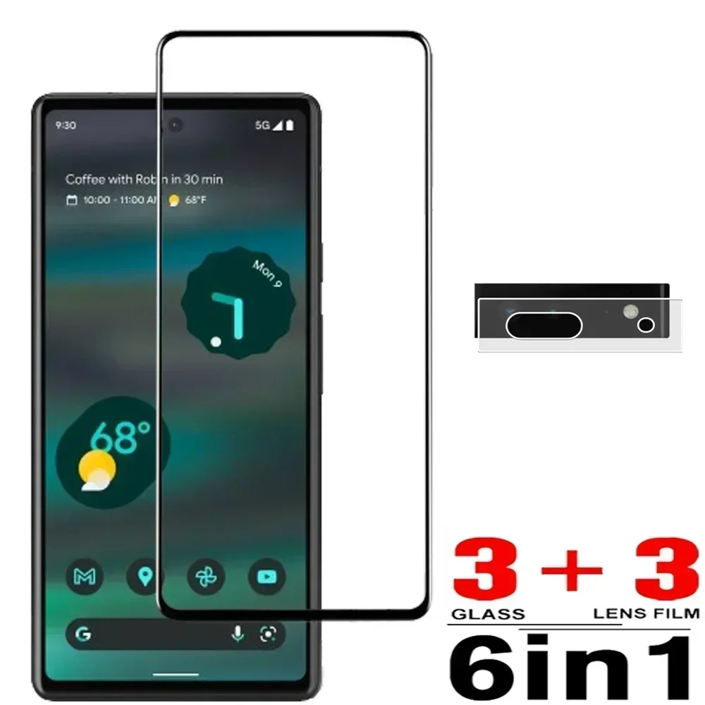 

For Google Pixel 6a 7 7a 8 Pro Tempered Glass Pixel 6a Screen Protector Pixel6a Phone Accessories Pixel 6 стекло Pixel7 Film