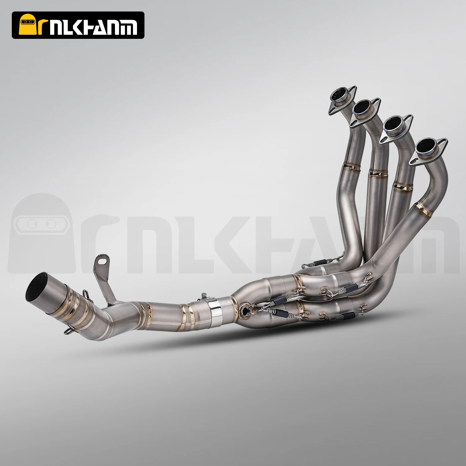 

Для Kawasaki Z900 2017-2025 мотоциклетные насадки на выхлопную трубу, соединительная труба 51 мм, глушитель Ti. Трубка переднего звена 2023 2024