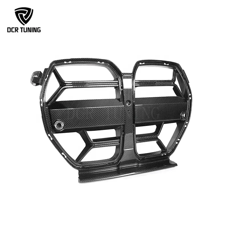 

Dry Carbon Fiber Front Grill Front Car Bumper Grill for G80 M3 G82 G83 M4 2021 Up With ACC custom