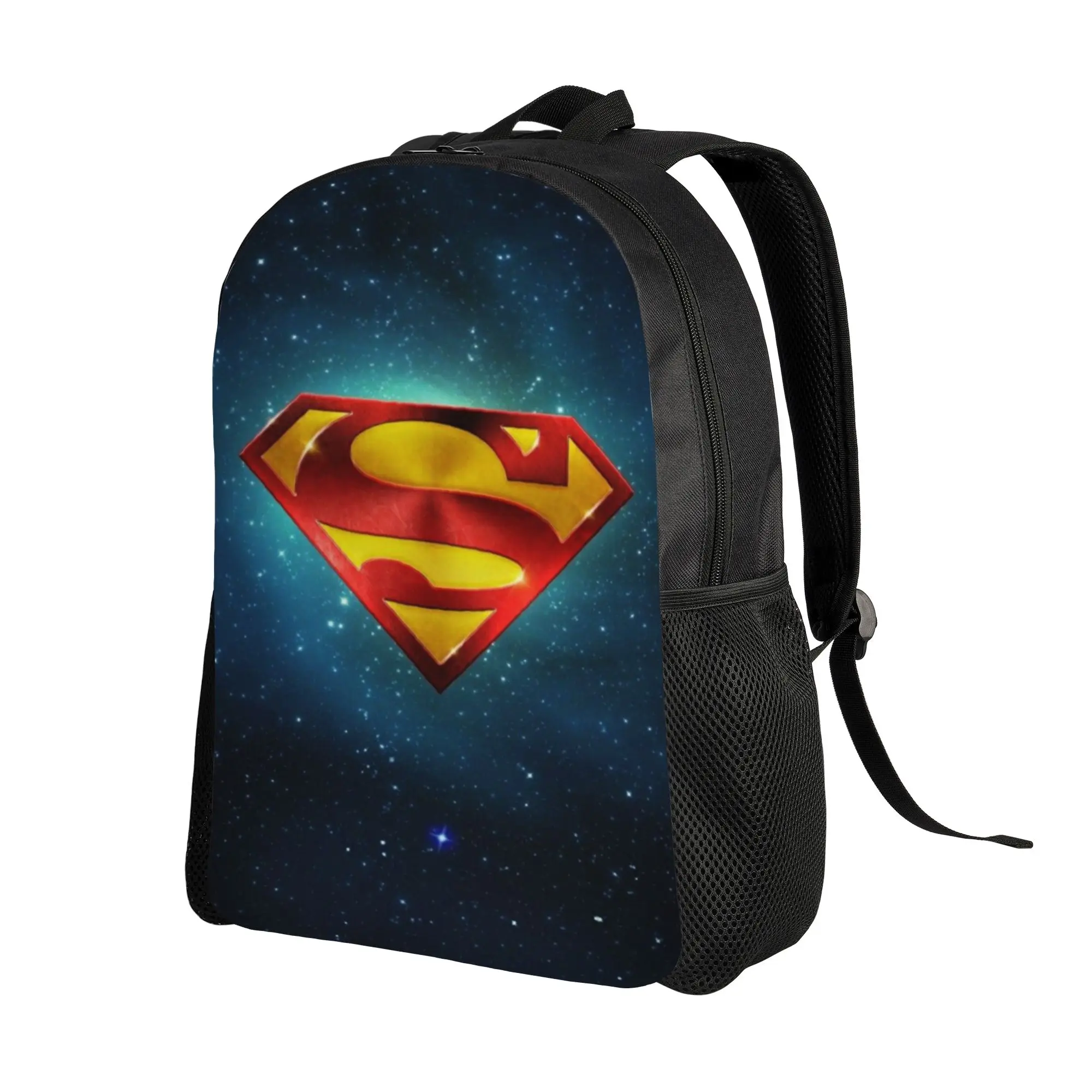 Backpack Back to school season Galaxy Background Superman Logo  Daily Backpack
