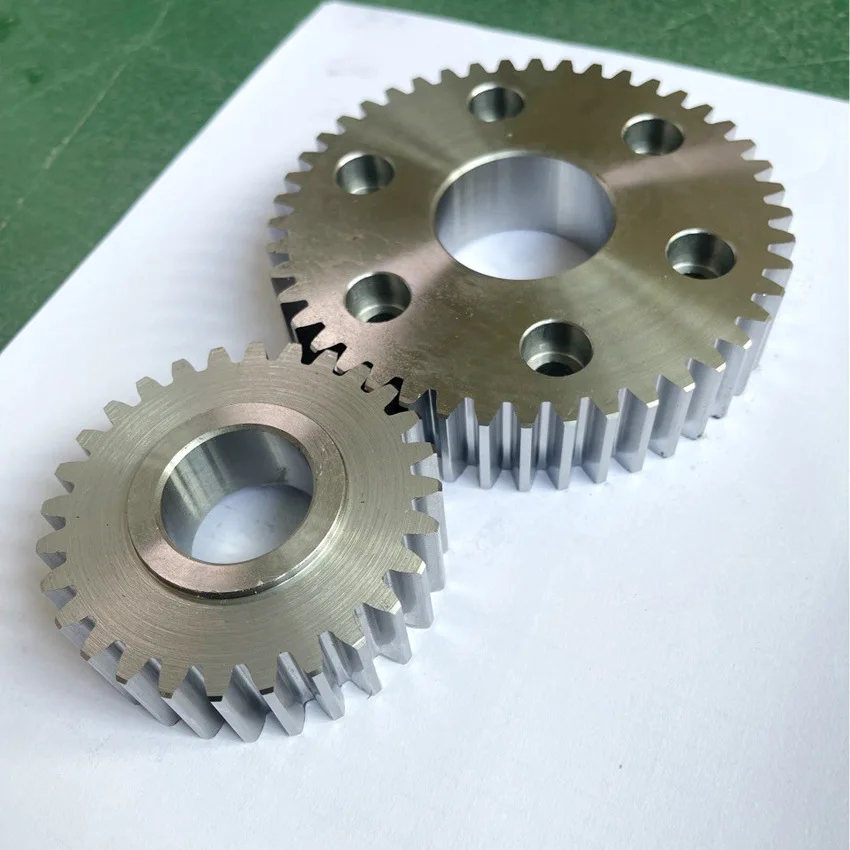 Custom High Precision Non-Standard Stainless Steel Small Modulus Cylindrical Synchronous Drive Gears For Machinery Gear Drive