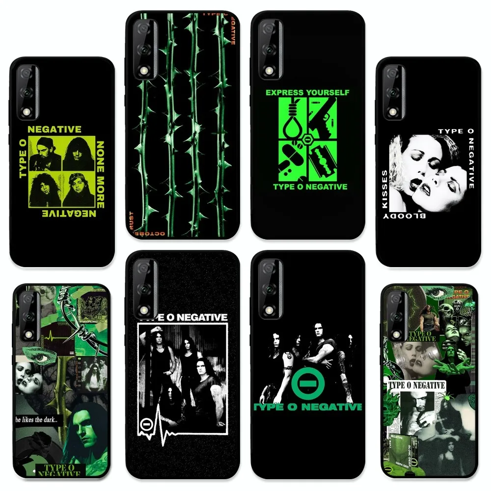 Rock Band T-Type O Negative Music Phone Case For Huawei Y9 6 7 5 Prime Enjoy 7s 7 8 plus 7a 9e 9plus 8E Lite Psmart Shell