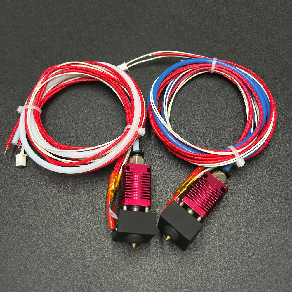 Ender-3/Ender-V2/CR10 Hotend kit MK8 J-Head 0.4mm Nozzle With Heater Thermistor For Ender-3/V2/ CR10 3D Printer parts DIY KIT