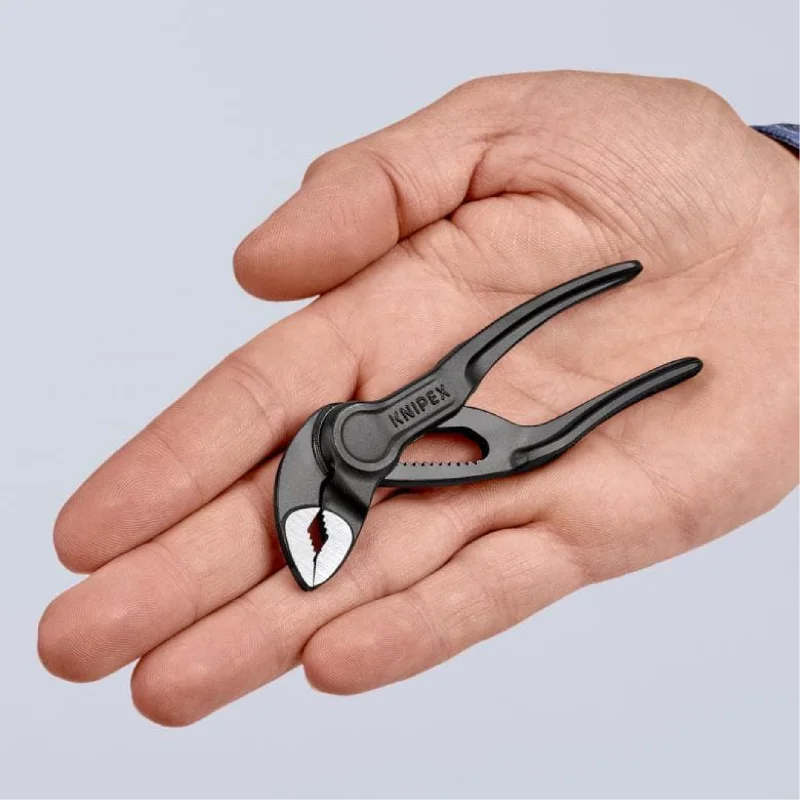 KNIPEX Cobra 87 00 100 XS Smallest Pipe Wrench And Water Pump Pliers - 8700100 GH HARDWARE