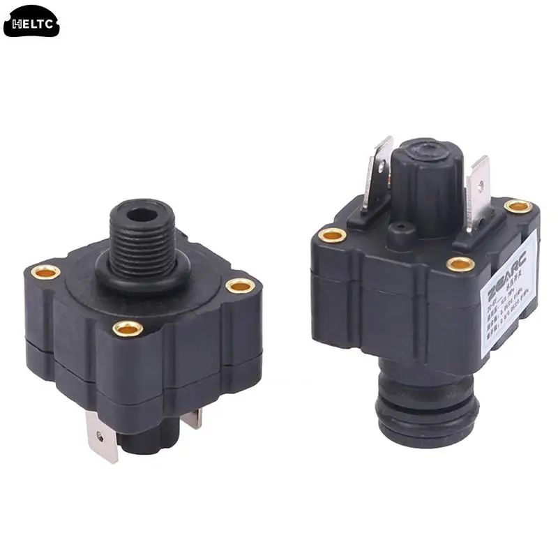 1pcs Black Gas Wall-hung Boiler Pressure Gauge Water Pressure Switch Electronic Pressure Sensor General Maintenance Accessories