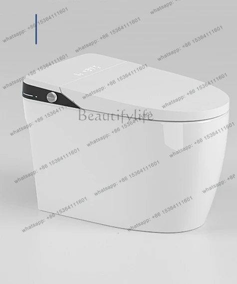 Automatic flip voice foam shield No water pressure limit Instant hot flush siphon toilet