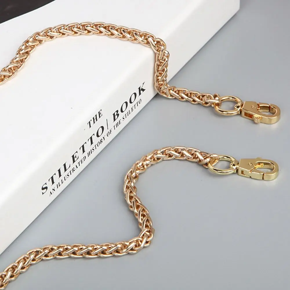 Fashion 60cm 120cm Bag Chains Replacement Metal Alloy Shoulder Bag Straps Purse Chain Belt