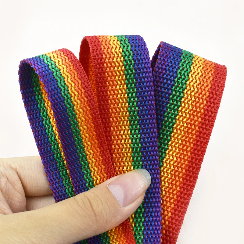 

2/5/10M Polyester PP Webbing for Sewing 20-50mm Backpack Strap Luggage Belt Ribbon Band Bias Binding Tapes DIY Bag Accessories