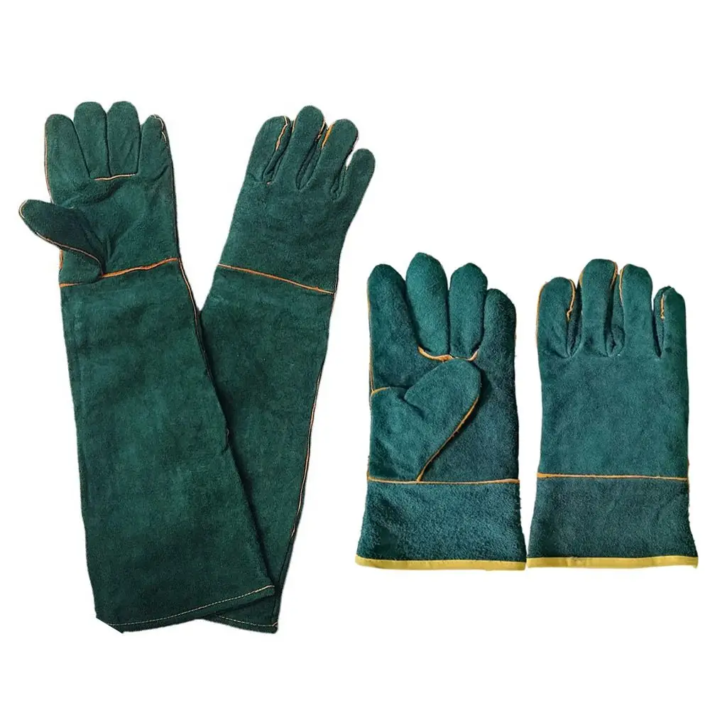 

A Pair Safety Thickening Grasping Cat Wrestling Glove Wear Resistant Durable Safety Bite Gloves Pet Anti-bite Gloves Veterinary