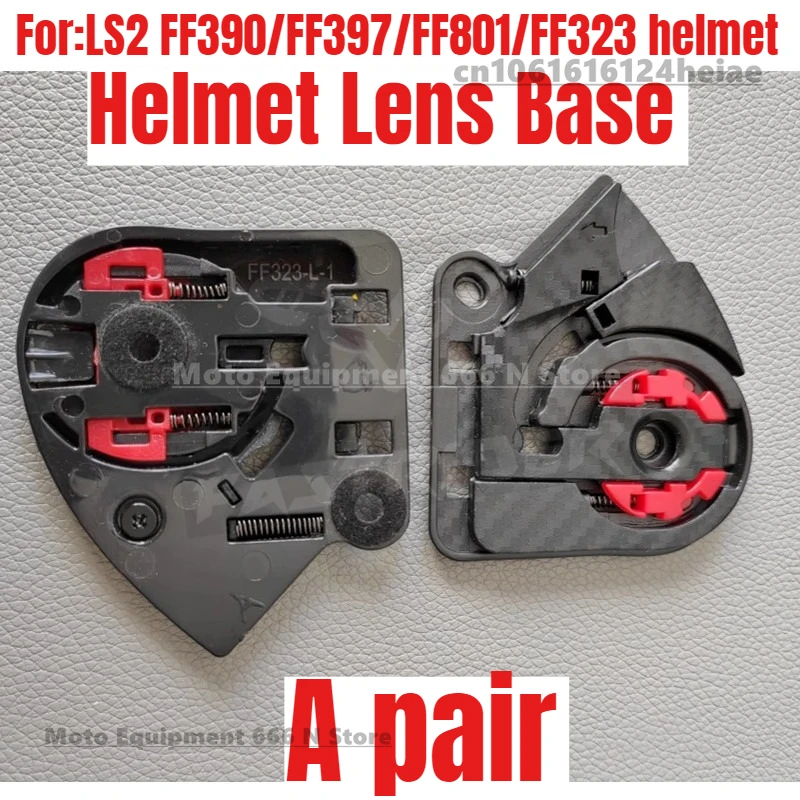 

Motorcycle Helmet Lens Base Replacement for LS2 FF390 FF397 FF801 FF323 Helmet Parts & Accessories