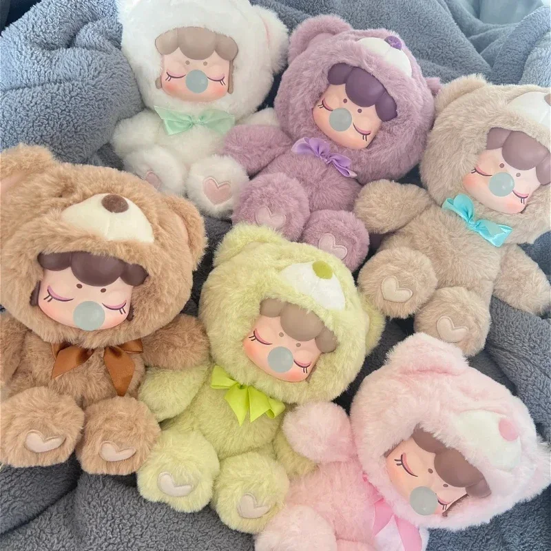 Nanci Colourful Chocolates Cutie Bears Series Blind Box Vinyl Face Doll Kawaii Toys Desk Ornament Collection Toy Surprise Gifts