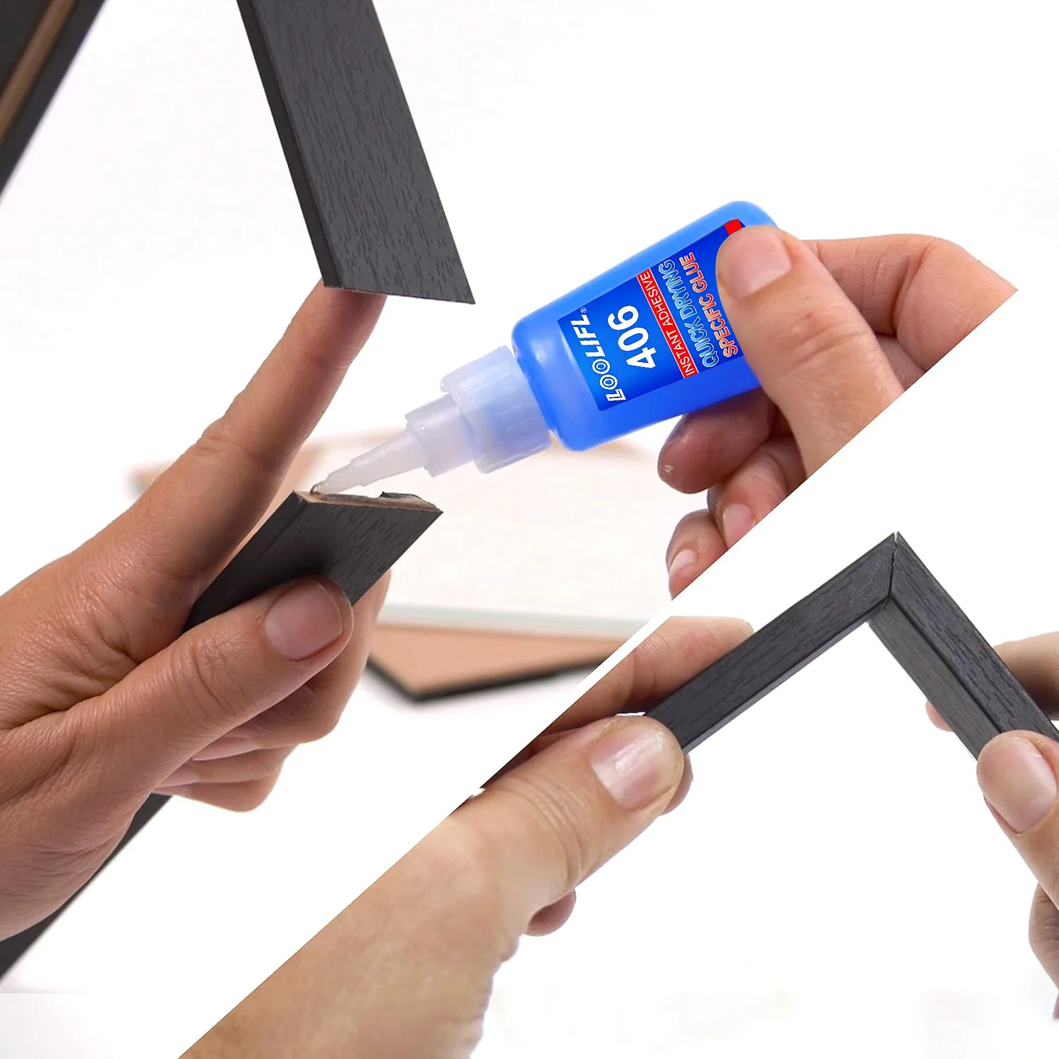 Super Fast Thin CA Glue,All-Purpose Instant Cyanoacrylate Adhesive,20g for Wood Shoe Ceramic Plastic 3D Prints  Model Crafts view 6