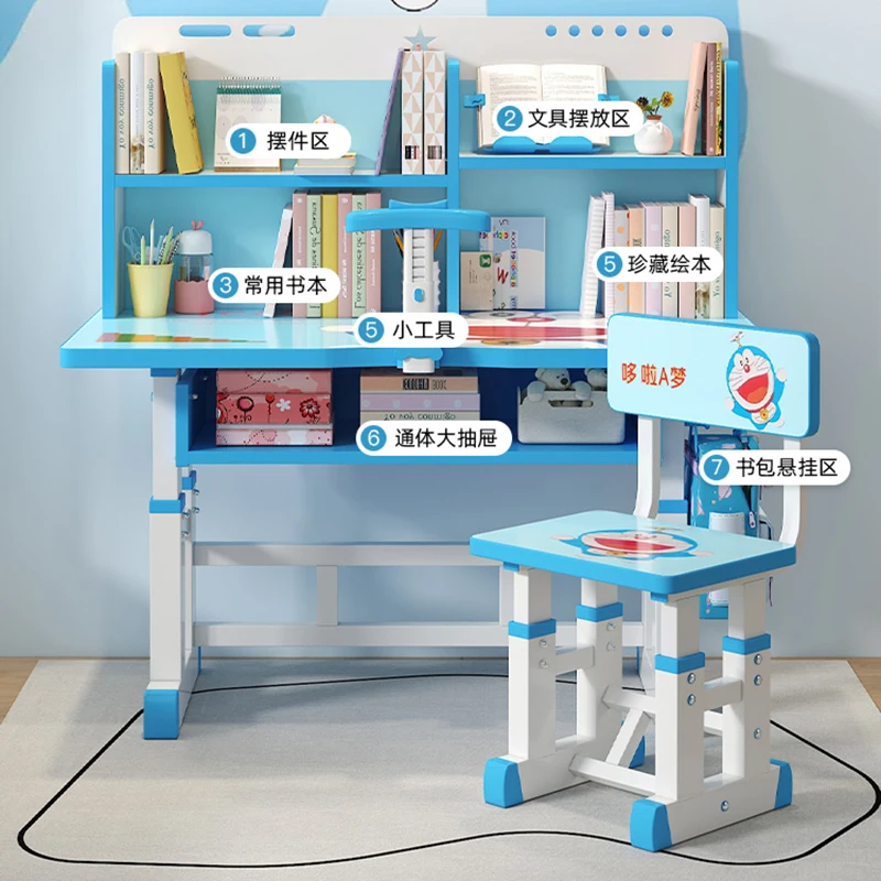 Kids Table Children Desk Chair Children's Child School Tables Childrens Furniture Study Set Bureau Tafel Small Room Supplies