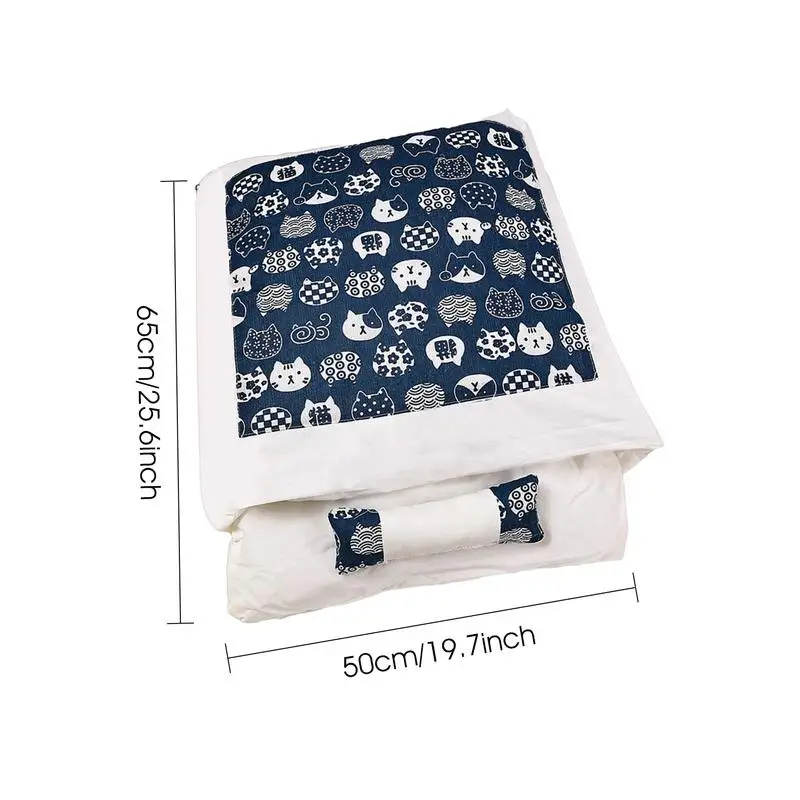 Cat Sleeping Bag Snuggle Sack Blanket Cat Bed Cave Soft Washable Cat Beds Pet Mat Warming Pad Sack Pet Winter Supplies 6