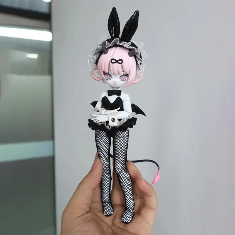

Cooze 1/8 Bjd Devil's Horns слепая коробка подвижная кукла орнамент изысканные игрушки совместная мобильность креативная настольная коллекция игрушек подарок