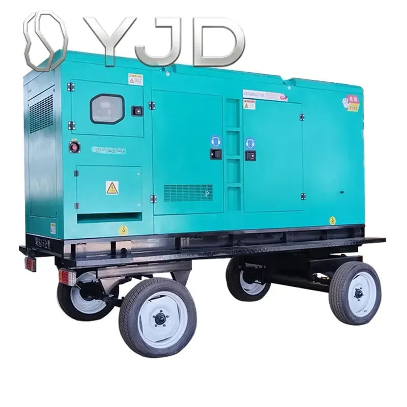 Weichai 200kw 400kw 500kw 600kw 700kw Mobile Trailer Type Silent Generator ultra Quiet, Convenient and Fast