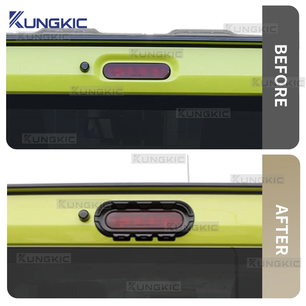 For Suzuki Jimny 2019 2020 2021 2022 2023 2024 2025 2026 3/5 Door ABS Rear Brake Lamp Cover Trim LRH RHD Exterior Accessories
