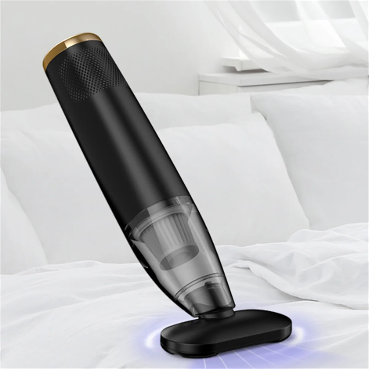 

Car Vacuum Cleaner Wireless Cleaner Rechargeable Handheld Vacuum Multifunction Hand Cleaner with Strong Suction Black