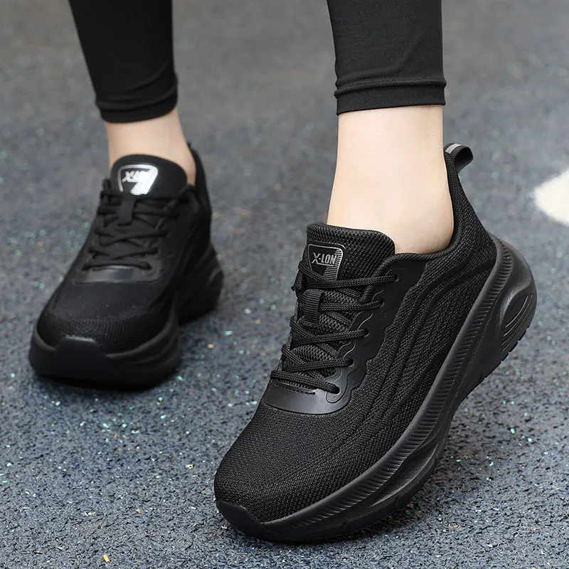 Woman Dance Sneakers Couple Casual Running Hiking Mesh Breathability Athletic Shoe Tennis Woman Trend Modern Jazz Dancing Shoes