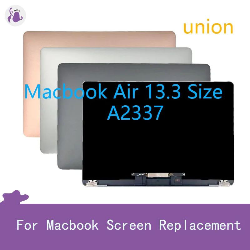 

Full New Laptop A2337 LCD Screen Display Assembly for Macbook Retina 13" M1 Full Complete LCD Silver Space Grey 2020 EMC 3578