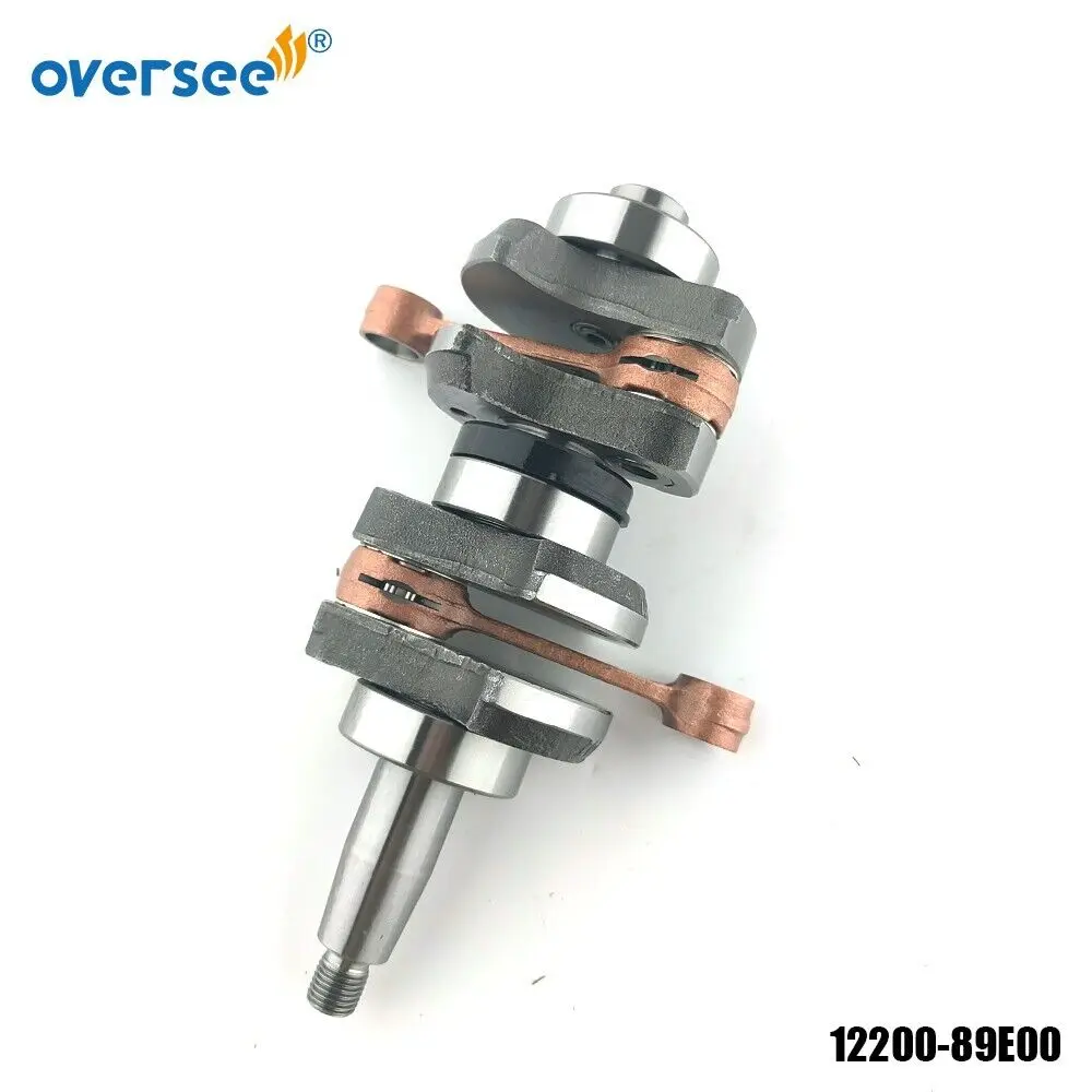 Oversee 12200-89E00 Crank Shaft & Piston 12110-89E00 For Suzuki Outboard DT15 HP DT15C