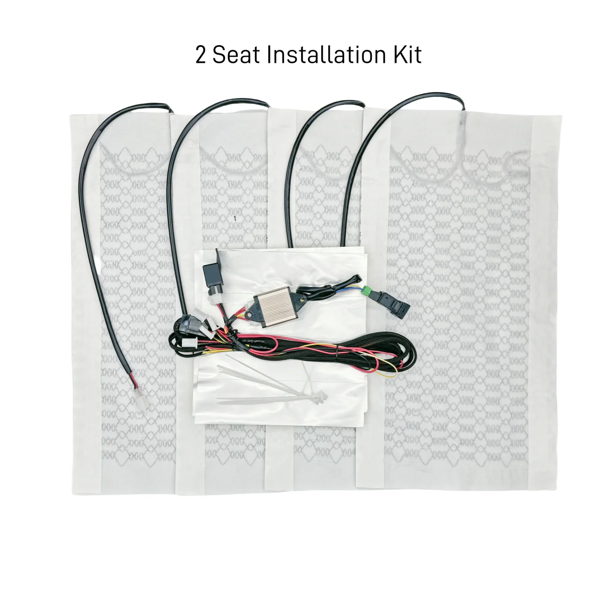 2 Seats 5 Level Switch Carbon Fiber Heated Seat Heater for Toyota cars Prado,Corolla,RAV4,Reiz,Yaris,Camry,Crown EZ,Vios,Venza