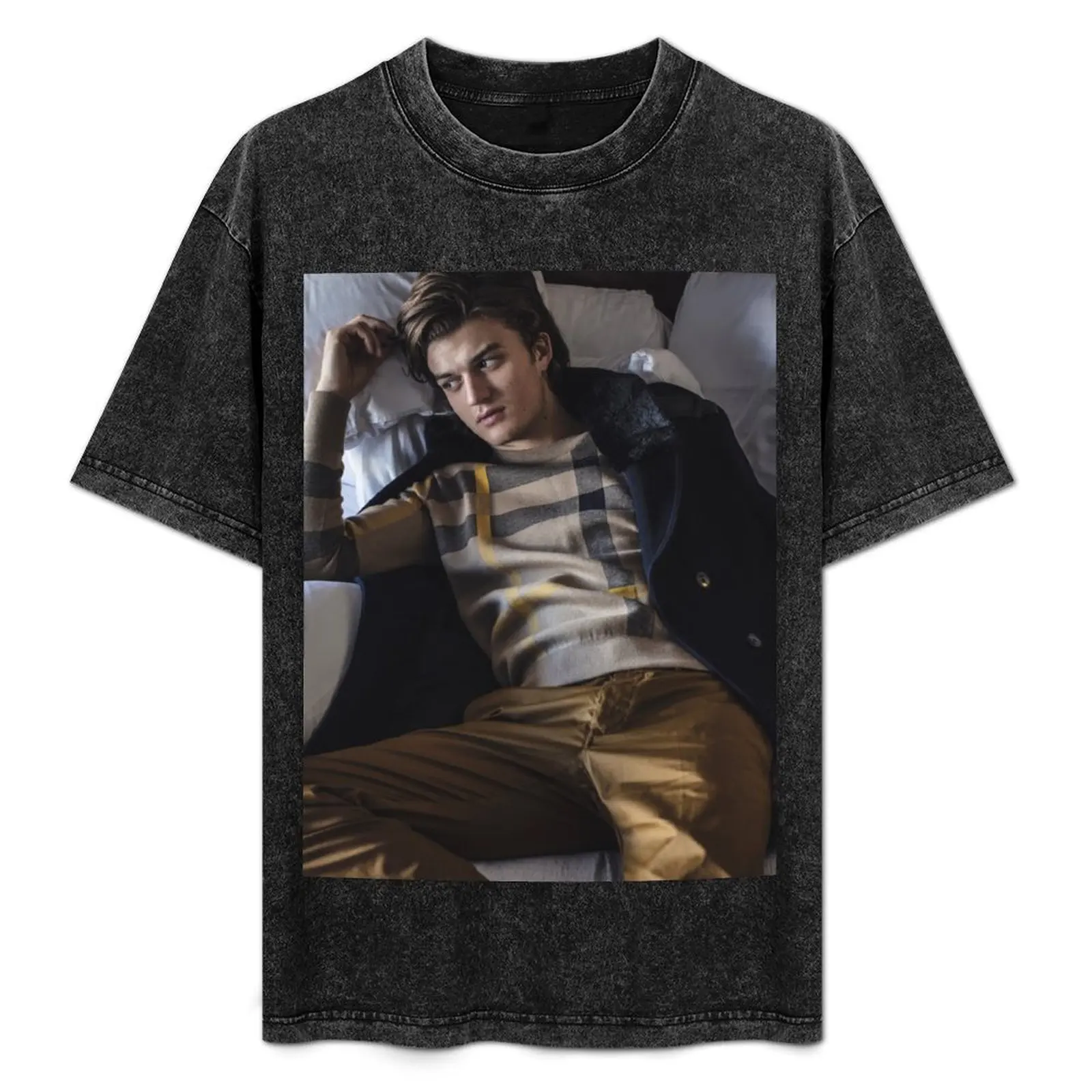 Joe Keery T-Shirt Casual Minimalist Short Sleeve Top